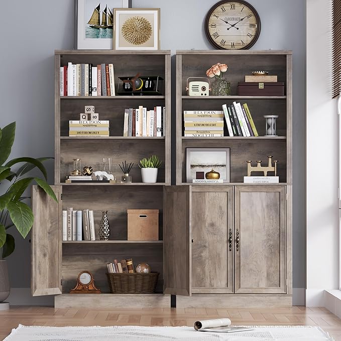 BORNOON 71.4" Tall Bookshelf - Image 4