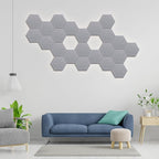 Hexagonal Acoustic Panels-12 Pack High-Density Sound Absorbing Panels - Image 5
