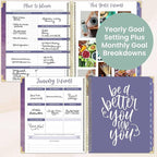 bloom daily planners 2026 Hardcover Calendar Year Goal & Vision Planner - Image 4