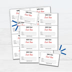 printworks professional perforated paper for tickets, coupons, certificates, front angle view