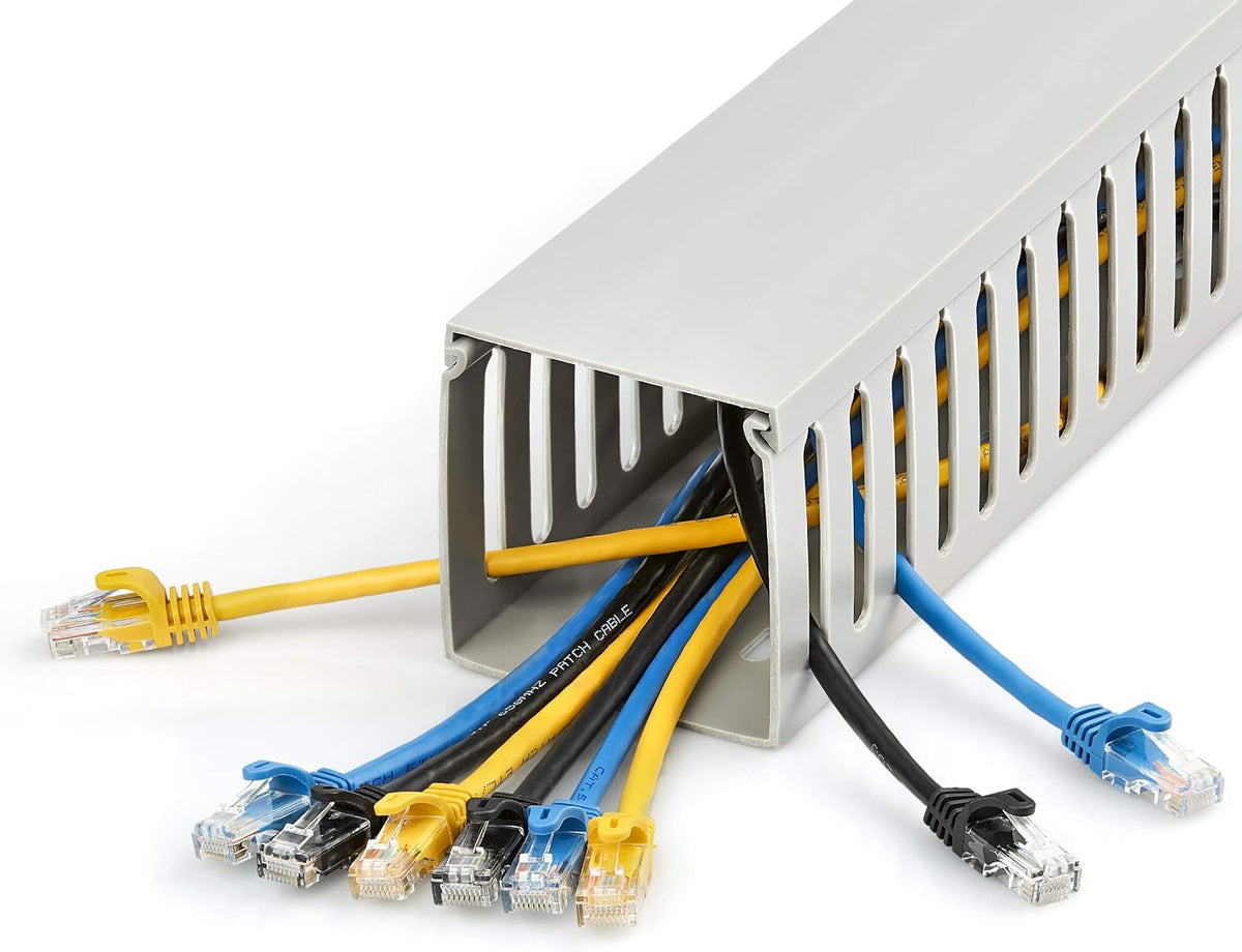 StarTech Open Slot Cable Management Raceway, with Cover, TAA (CBMWD7575)