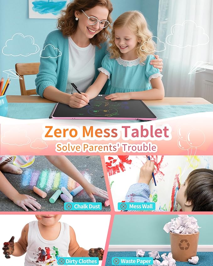 Rechargeable LCD Writing Tablet - Image 7