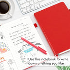 5 Pack Journal Notebook Bulk for School, Feela Hardcover Business Notebooks - Image 4