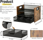 Wood Desk Organizer - Image 3