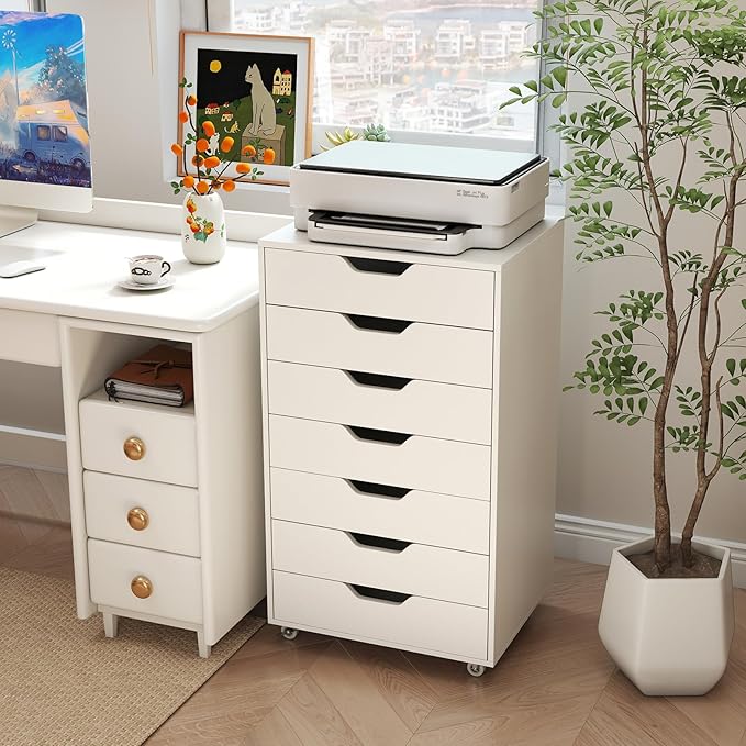 Giantex Drawers Cabinet Mobile Lateral Filing Organizer - Image 2