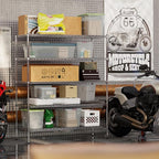 Regal Altair 21" Deep x 54" Wide x 64" Height Wire Shelving Kit | 5-Tier | NSF - Image 5