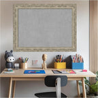 Amanti Art Silver Framed Magnetic Board 24x32 Medium Vision Board - Image 6