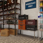 Regal Altair 18" Deep x 36" Wide x 14" Height Wire Shelving Kit | 1-Tier | NSF - Image 7