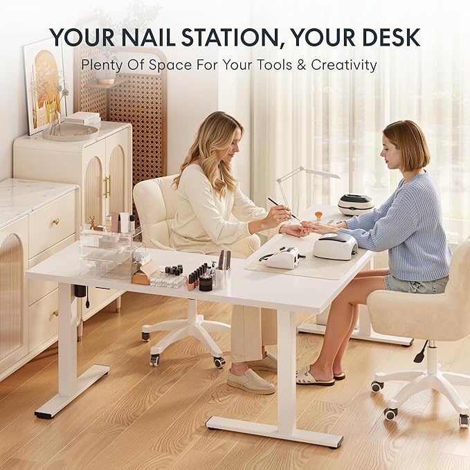 FLEXISPOT L Shaped Standing Desk, 71 x 63 Inch Electric Height Adjustable - Image 7