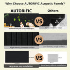 AUTORIFIC Acoustic Panels, 5 Pack Sound Panels Noise Reducing - Image 4