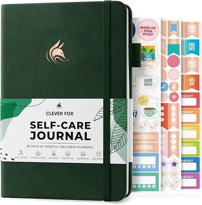 Clever Fox Self-Care Journal – Wellness & Daily Reflection Notebook – Mental by CleverFox