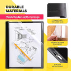 Report Covers -, 8.5 x 11 Letter Size, 3-Prong Fasteners, and More - Image 3