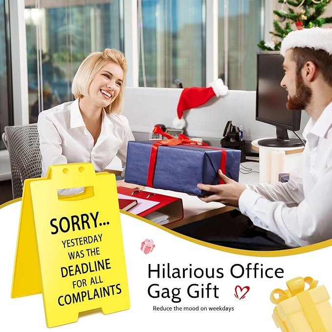 Smilelife Funny Office Cubicle Decor Yesterday Was The Deadline - Image 7