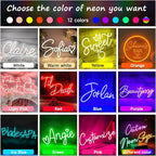 Custom Neon Sign for Wall Decor, Neon Sign Customizable Personalized LED Neon - Image 4
