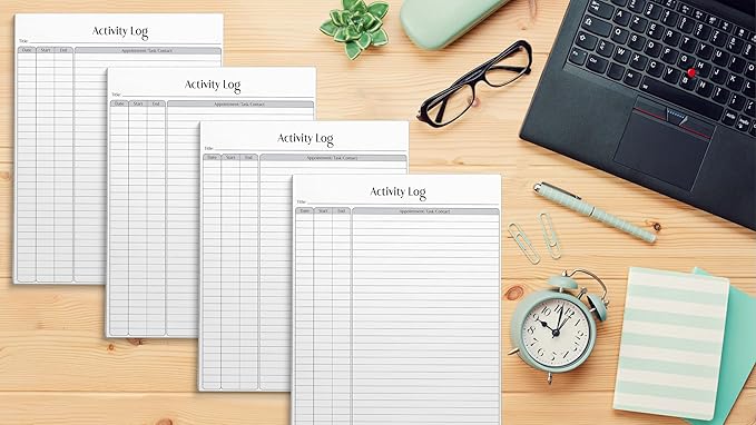Better Office Products Activity Log Notepad, 8.5" x 11", Planning Note Pad - Image 6