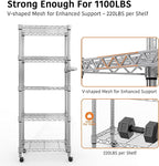Metal Storage Shelves 5 Tier - Image 4
