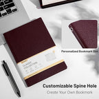 CAGIE Lined Journal Notebook for Men & Women, 176 Pages A5 Medium Size - Image 4
