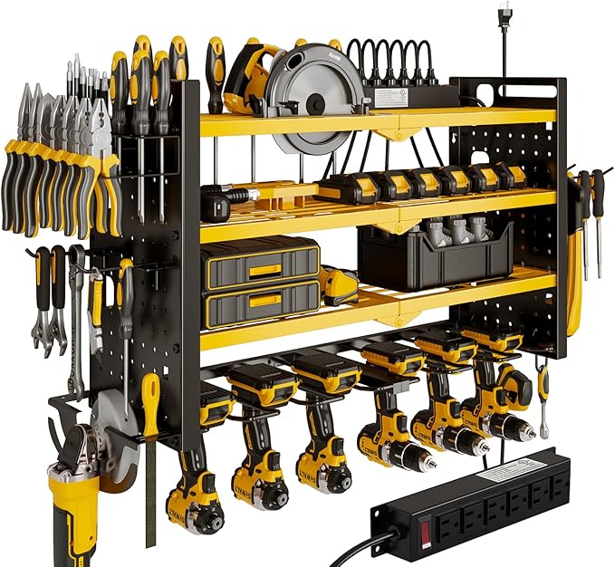 NattyDot Power Tool Organizer Wall Mount by NattyDot