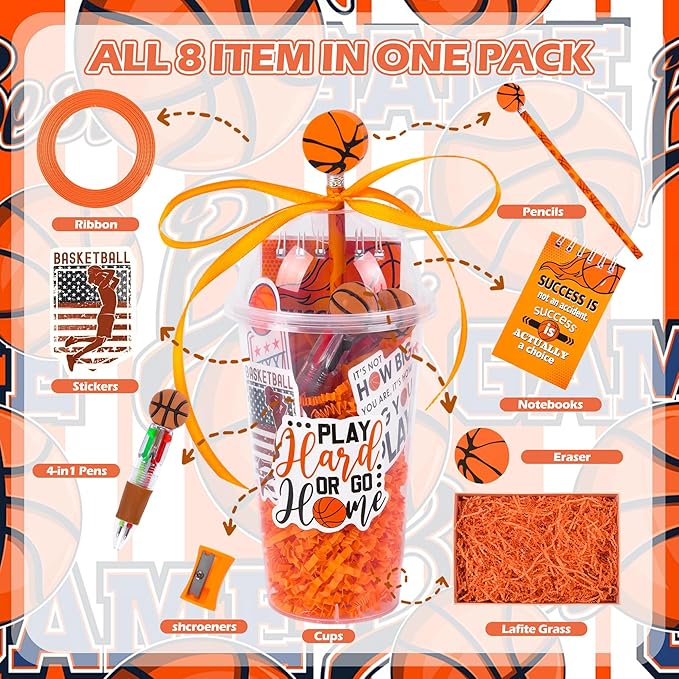 LiYiQ 247 Pcs Basketball Party Supplies Return Gifts - Image 3