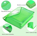 Epakh 10 Pieces Plastic File Folders Envelope Expanding File Wallet Organizer - Image 3