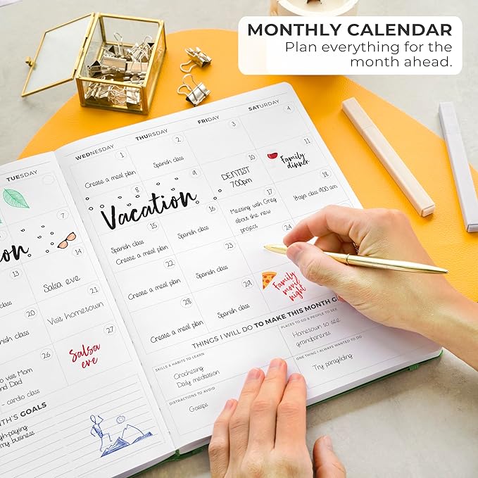 Clever Fox Planner PRO Light – Weekly & Monthly Life Planner to Increase - Image 5