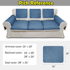 Couch Arm Covers, Waterproof Armrest Cover - Image 6