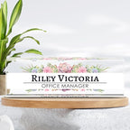Personalized Name Plate for Desk, Custom Desk Name Plate, Acrylic Name Plate - Image 7
