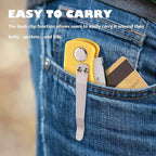 REXBETI 4-Pack Folding Pocket Utility Knife Quick-change SK5 Box Cutter - Image 5