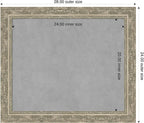 Amanti Art Silver Framed Magnetic Board 24x28 Medium Vision Board - Image 2
