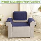 Couch Arm Covers, Sofa Arm Covers, Waterproof Armrest Cover - Image 2