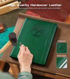 Biuwory Lined Journal Notebook for Women Men, 256 Pages A4 Large Hardcover - Image 3