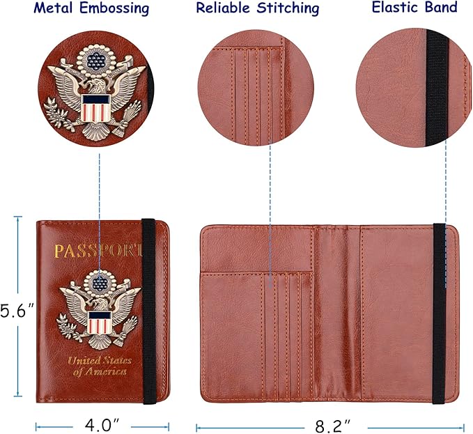 TOURSUIT RFID Blocking Passport Holder - Image 4