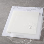 DiverseBee 50 Sheets Pastel Transparent Sticky Notes, 3x3” Clear Sticky Tabs - Image 2