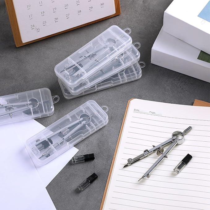Zonon 12 Pcs Compass for Geometry Compass Bulk for Classroom Math Students - Image 5