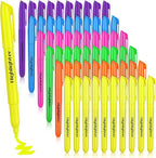 Highlighters Bulk, Chisel Tip Dry-Quickly Highlighter Markers, Teachers Supplies by YEGEER