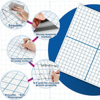 Aizweb Giant Magnetic XY Coordinate Dry Erase Grid, Magnetic Whiteboard - Image 3