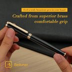 BEILUNER Black Fountain Pen, Stunning Luxury Pens - Image 8
