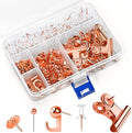 GOOLADA 315Pcs 5 Style Rose Gold Push Pins, Metal Push Pin Hooks, Push Pin Clips by GOOLADA