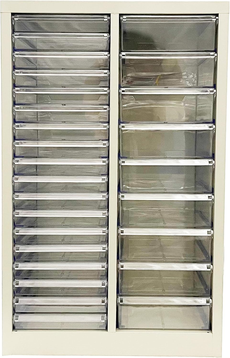 INTSUPERMAI Steel Mobile File Cabinet Combo - Partition Storage Organizer 27-Drawer for Office Home Salon, Books Toys Supplies (9M+18S Drawers)