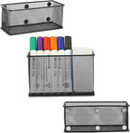 Neudeco Locker Shelf Organizer, Magnetic Pencil Holder, Metal Storage Basket - Image 4