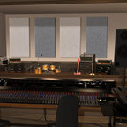 2” Thick Acoustic Panels with Hanging Hardware, Heather Grey - Image 4
