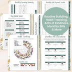 bloom daily planners 2026 Hardcover Calendar Year Goal & Vision Planner - Image 6