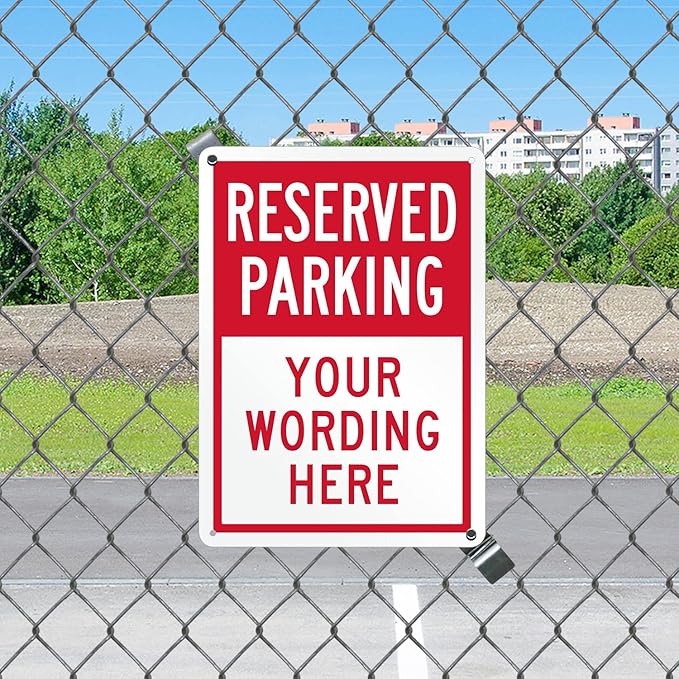 SmartSign Custom Reserved Parking Sign - Image 3