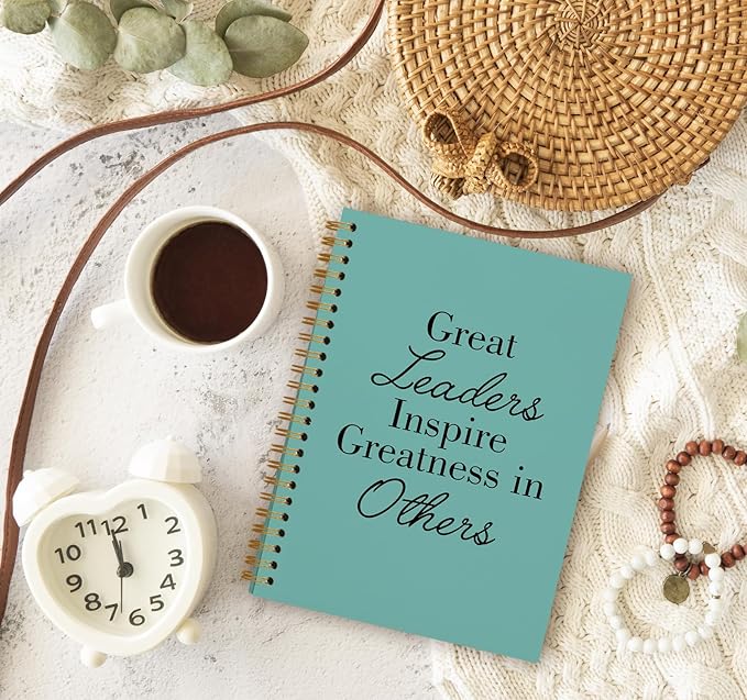 OXW Green Meeting Notebooks for Work, Leadership Gifts Office Work Notebook - Image 3