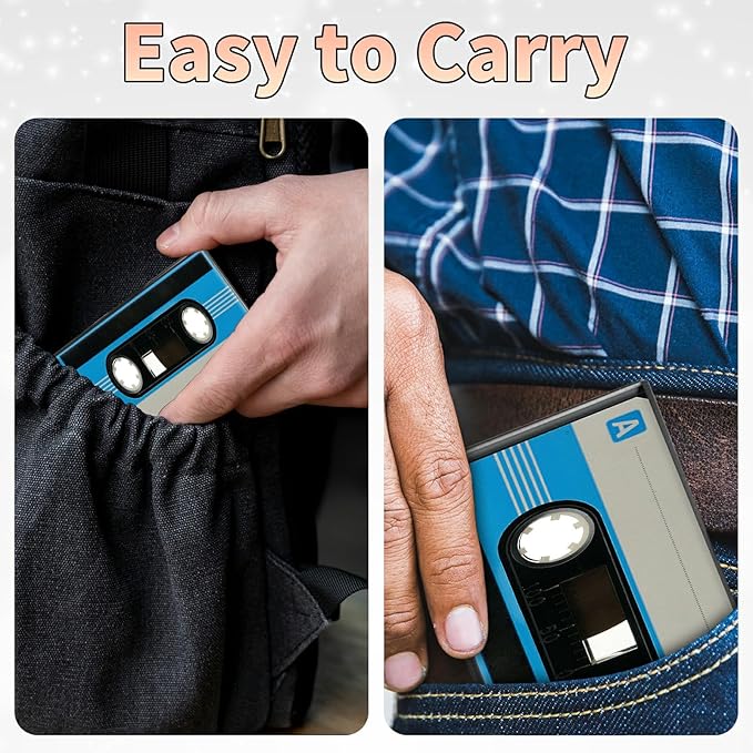 BWEGRHE Slim Credit Card Holder, Aluminum Minimalist Hard Case Pocket-Sized - Image 7