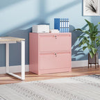 SUXXAN 2 Drawer File Cabinet, Lateral Filing Cabinet - Image 2