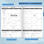 Clever Fox Planner – Undated Weekly & Monthly Planner - Image 4