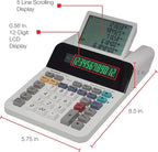 Sharp El-1501 Compact Cordless Paperless Large 12-Digit Display Desktop - Image 4