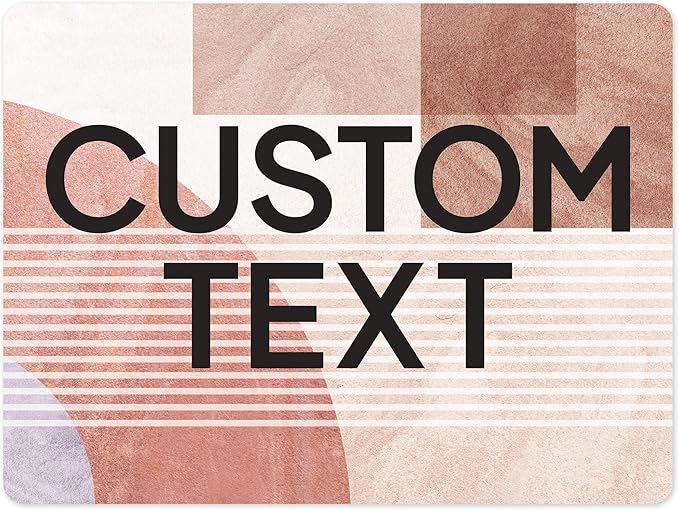 Custom Sign, Custom Street Sign, 11 Font Colors, 13 Font Styles, 4 Hole Options by MySignCenter