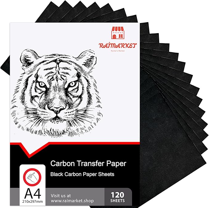 Raimarket 120 Sheets Carbon Paper by Raimarket